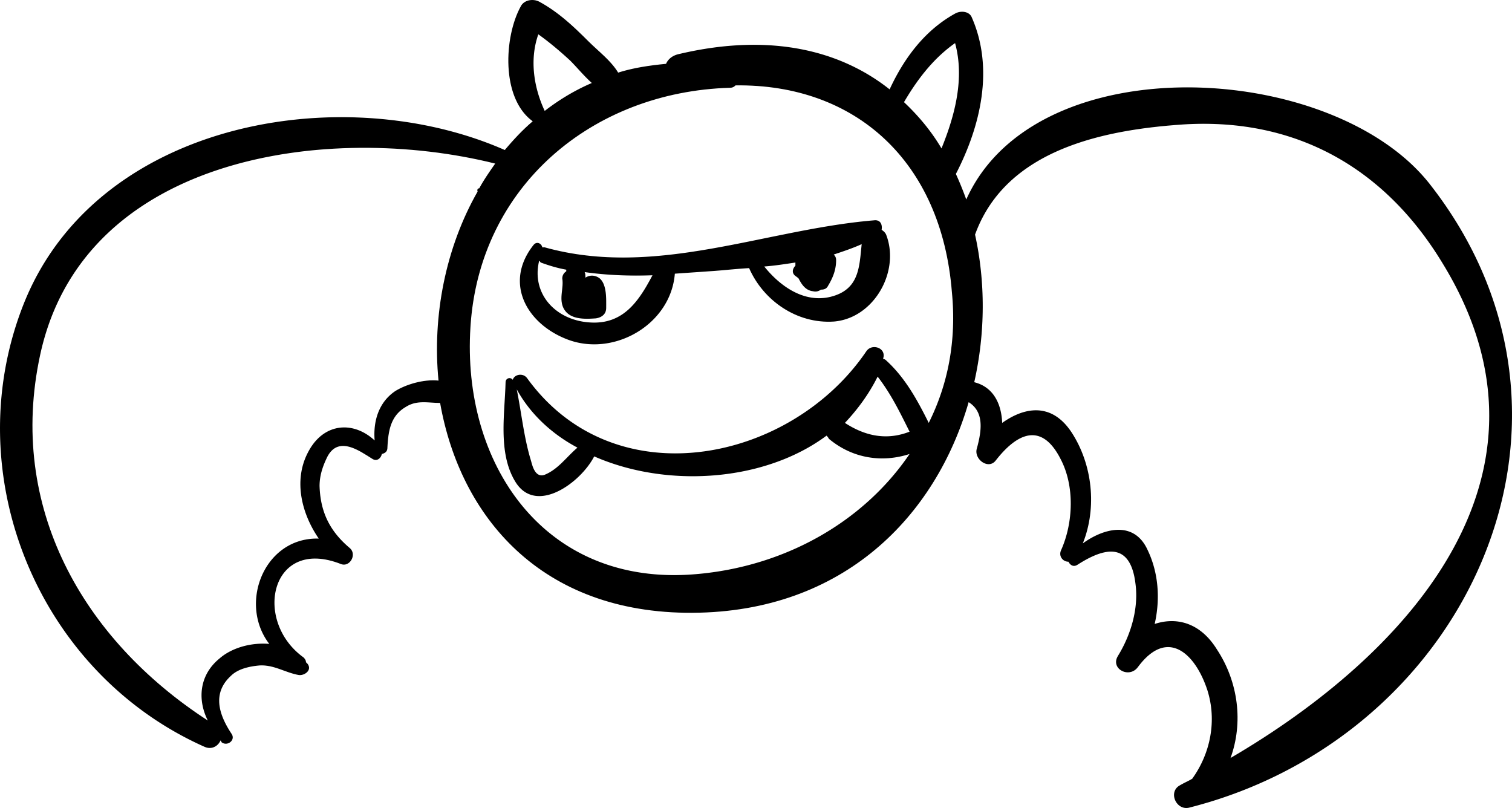 Halloween Winged Monster With Horns And Fangs Sketch Style Svg Vector Free Vectors